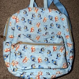 Bluey Cartoon Character Backpack